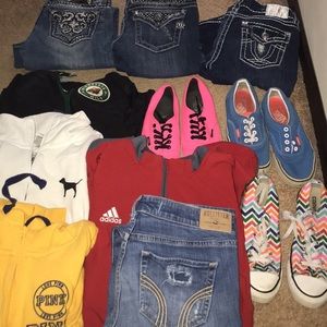 Variety of different stuff also have more